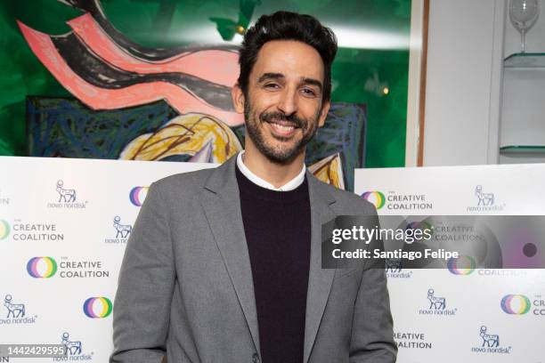 Amir Arison attends the 2022 Creative Coalition Fall Dinner on November 17, 2022 in New York City.