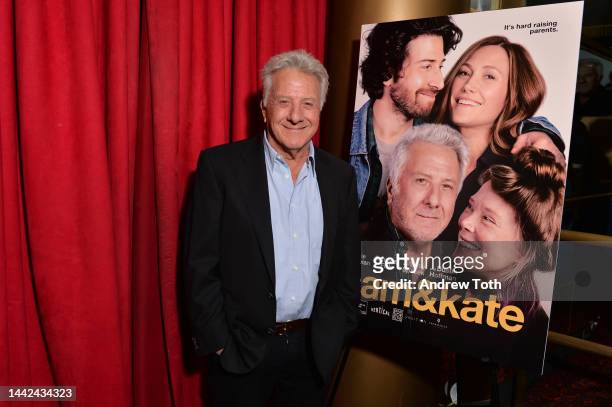 Dustin Hoffman attends the Sam & Kate Los Angeles screening at Fine Arts Theatre on November 17, 2022 in Beverly Hills, California.