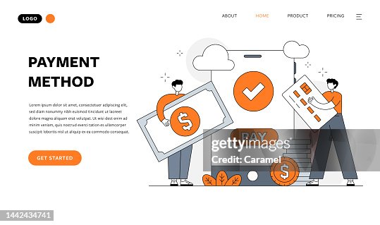 Payment Method Flat Design Vector Illustration Payment Method Flat Design Vector Illustration