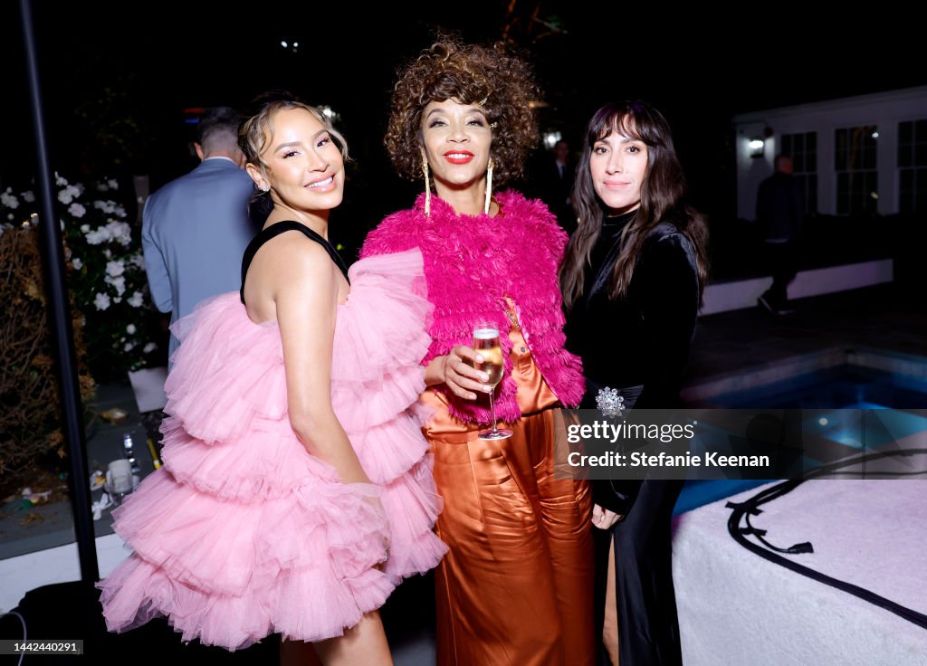 Desi Perkins, Regina Louise, and Jen Atkin attend the A Sense of Home
