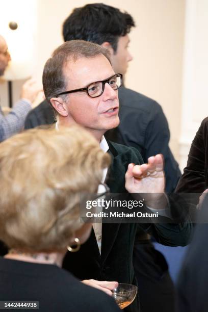 Achille Salvagni attends Achille Salvagni Atelier Grand Opening, Madison Avenue on November 17, 2022 in New York City.