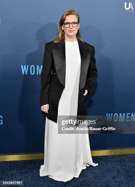 Sarah Polley attends the Los Angeles Premiere of "Women Talking" at Samuel Goldwyn Theater on November 17, 2022 in Beverly Hills, California.