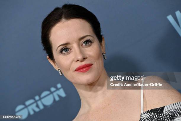 Claire Foy attends the Los Angeles Premiere of "Women Talking" at Samuel Goldwyn Theater on November 17, 2022 in Beverly Hills, California.