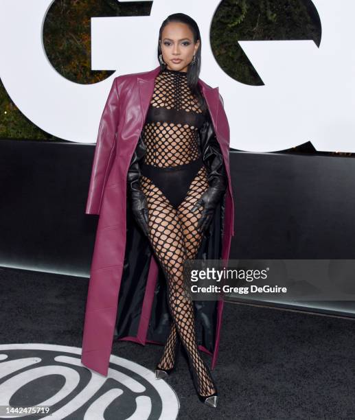 Karrueche Tran attends the 2022 GQ Men Of The Year Party Hosted By Global Editorial Director Will Welch at The West Hollywood EDITION on November 17,...