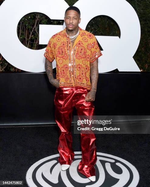 Attends the 2022 GQ Men Of The Year Party Hosted By Global Editorial Director Will Welch at The West Hollywood EDITION on November 17, 2022 in West...