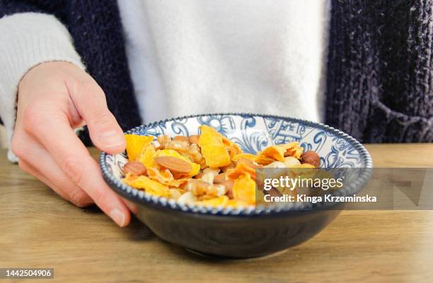 dried fruit and nuts - dried food stock pictures, royalty-free photos & images