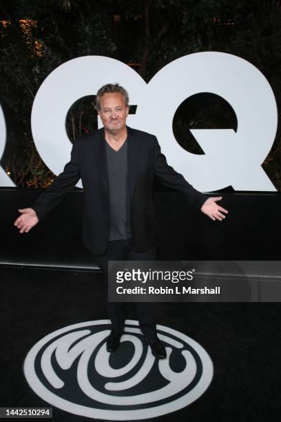 Matthew Perry attends the 2022 GQ Men Of The Year Party at The West Hollywood EDITION on November 17, 2022 in West Hollywood, California.