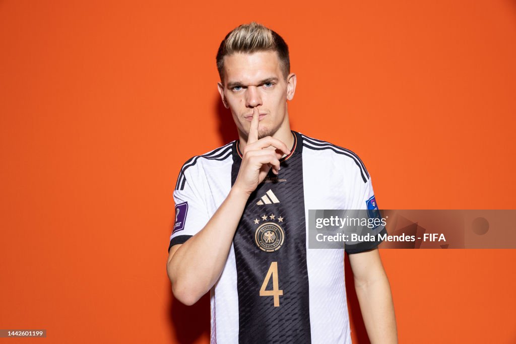 Ginter Matthias Ginter of Germany poses during the official FIFA World Cup ...