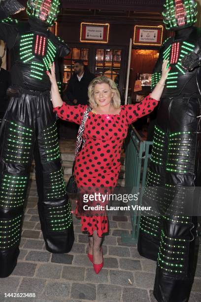 Cindy Lope attends Singrid's Show Liberta at Le Cirque d'Hiver on November 18, 2022 in Paris, France.