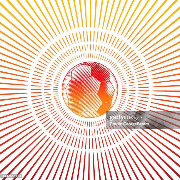 soccer ball - visual effects studio stock illustrations