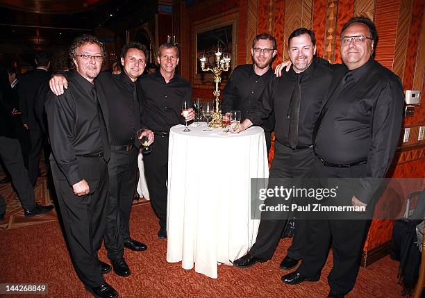 Joe Smyth, Jeff Mulvihill, Mat Britain, Eric Willie, Shawn Lafrenz and Chris Nelsen attend Nashville Symphony Celebrates After Spring For Music...