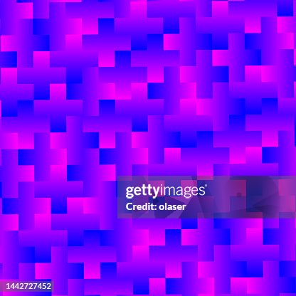 Large Plus Shapes Blue Purple High-Res Vector Graphic - Getty Images