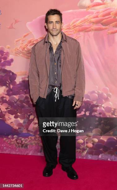 Jake Gyllenhaal attends the "Strange World" Family Gala Screening - Arrivals at Picturehouse Central on November 19, 2022 in London, England.