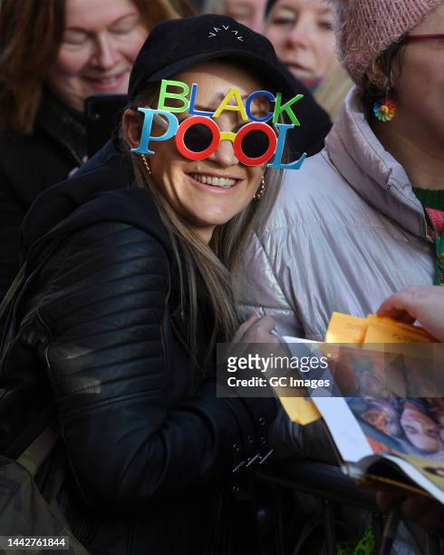 Helen Skelton heading to Strictly Come Dancing rehearsals at Tower Ballroom in Blackpool on November 19, 2022 in Blackpool, England.