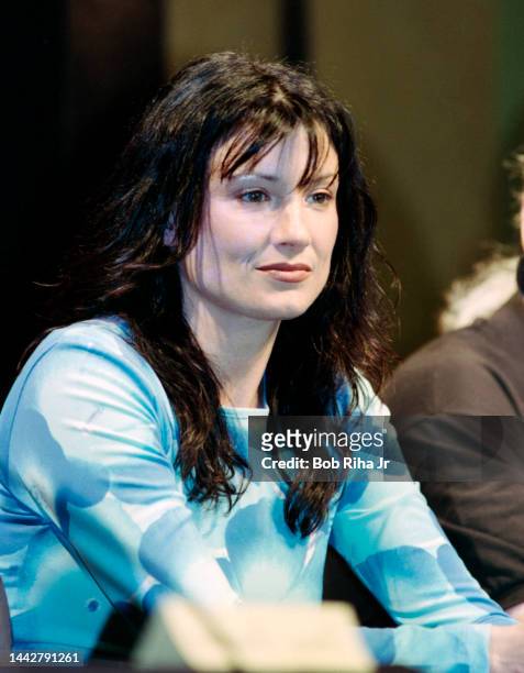 Meredith Brooks at the Lilith Fair 98 Press Conference, April 16, 1998 in Los Angeles, California.