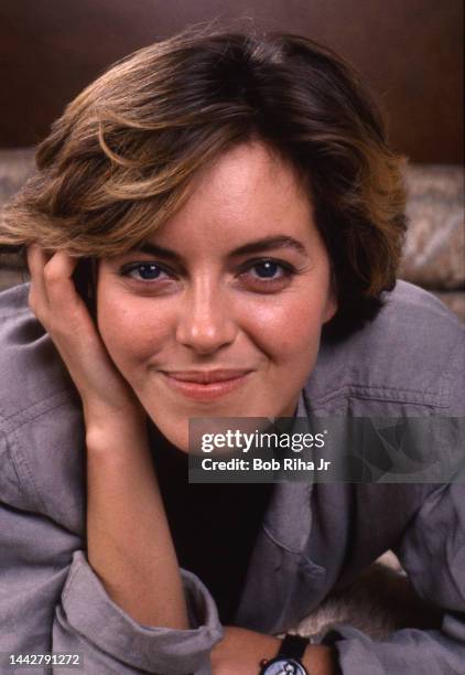 Italian-born Australian Actress Greta Scacchi photo shoot, April 1, 1988 in Los Angeles, California.