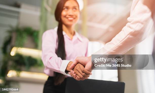 Congratulations Interview 1,763 Good Job Candidate Stock Photos, High-Res Pictures, and Images ...