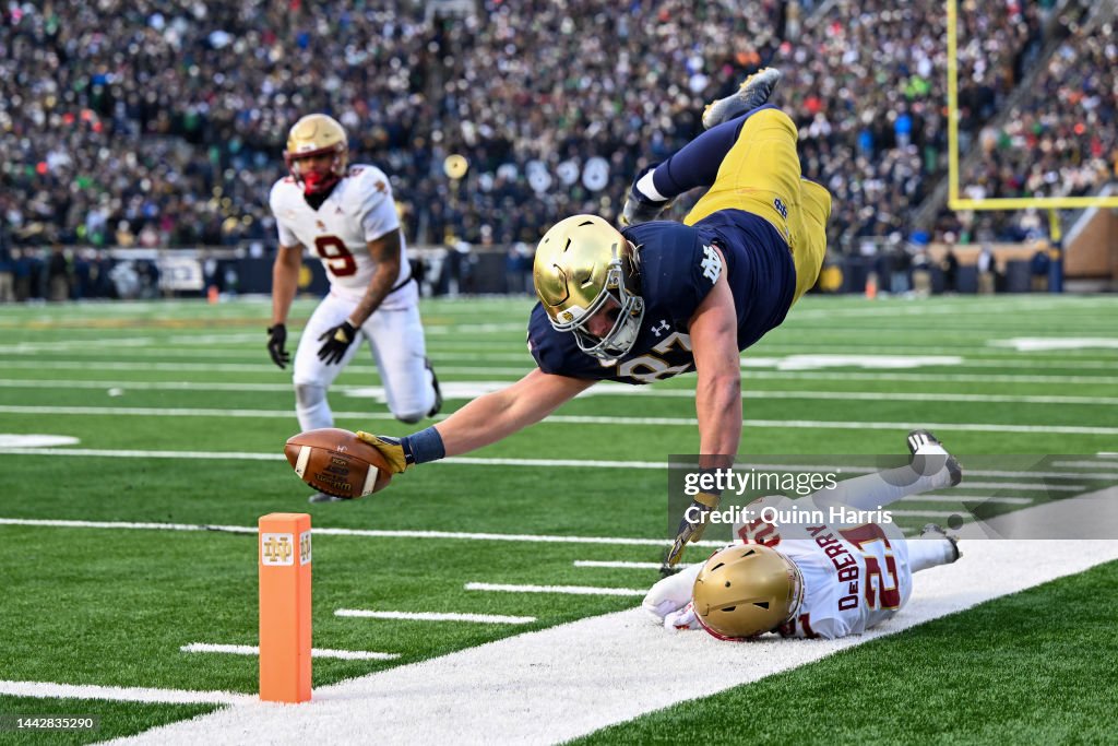 Boston College v Notre Dame 2023 NFL Mock Draft