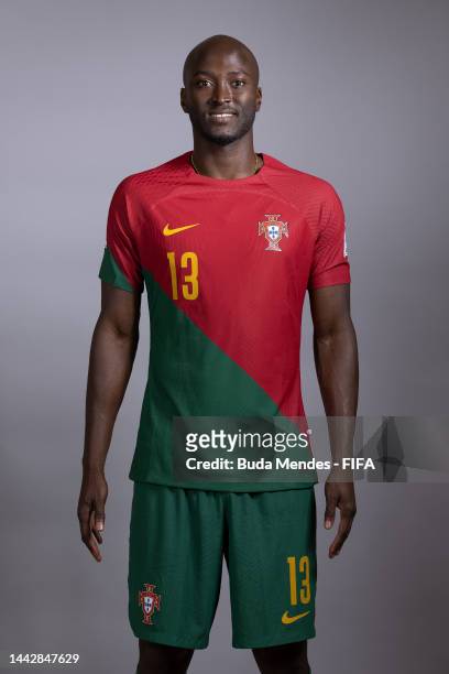 Danilo Pereira of Portugal poses during the official FIFA World Cup Qatar 2022 portrait session on November 19, 2022 in Doha, Qatar.
