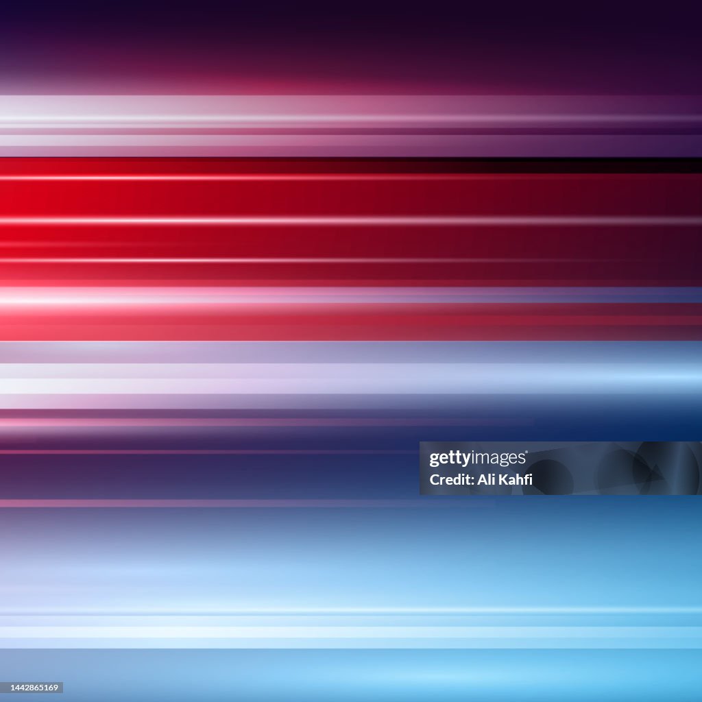 Abstract Colorful Light Speed Background High-Res Vector Graphic ...