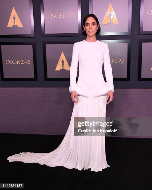 Jennifer Connelly attends the Academy of Motion Picture Arts and Sciences 13th Governors Awards at Fairmont Century Plaza on November 19, 2022 in Los...