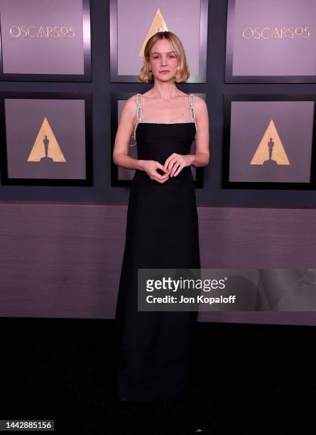 Carey Mulligan attends the Academy of Motion Picture Arts and Sciences 13th Governors Awards at Fairmont Century Plaza on November 19, 2022 in Los...