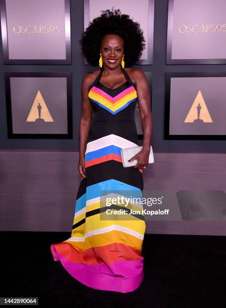 Viola Davis attends the Academy of Motion Picture Arts and Sciences 13th Governors Awards at Fairmont Century Plaza on November 19, 2022 in Los...