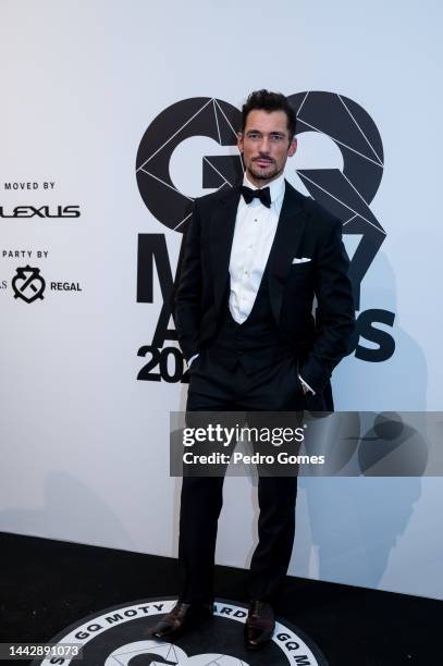 David Gandy attends the GQ Men Of The Year Awards 2022 at Tivoli Theatre on November 19, 2022 in Lisbon, Portugal.