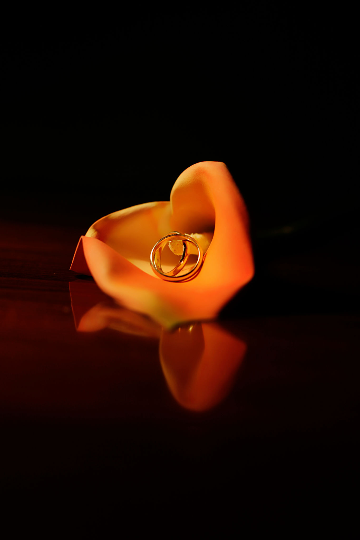 minimalist wedding rings