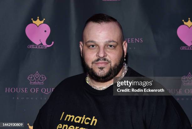 Daniel Franzese attends Eureka's "Big Mawma" single release party at Heart Weho on November 19, 2022 in West Hollywood, California.