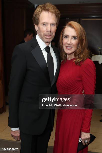 Jerry Bruckheimer and Linda Bruckheimer attend the Paramount Pictures' Post Governors Awards Party hosted by President & CEO, Brian Robbins, at the...