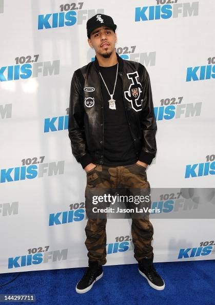 Tango Red Rapper Rapper J. Cole attends 102.7 KIIS FM's Wango Tango at The Home Depot ...