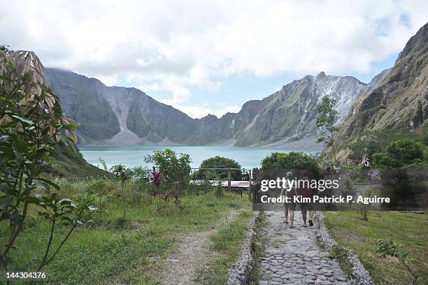 Pinacabo Shell Mt Pinatubo Crater Photos and Premium High Res Pictures - Getty Images