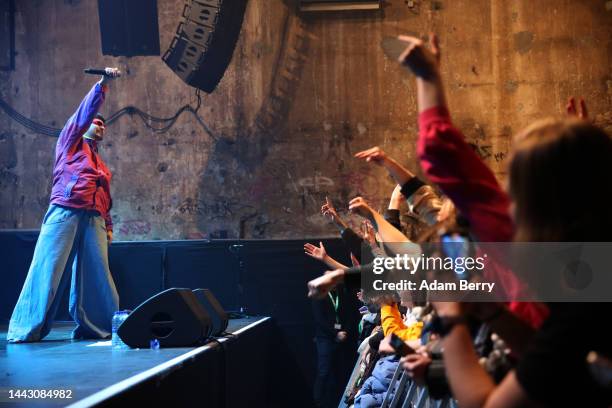 Oliver Tree performs at Kesselhaus on November 20, 2022 in Berlin, Germany.