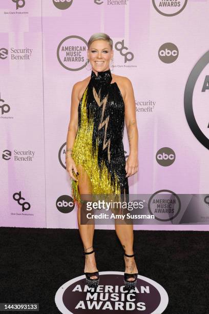 Nk attends the 2022 American Music Awards at Microsoft Theater on November 20, 2022 in Los Angeles, California.