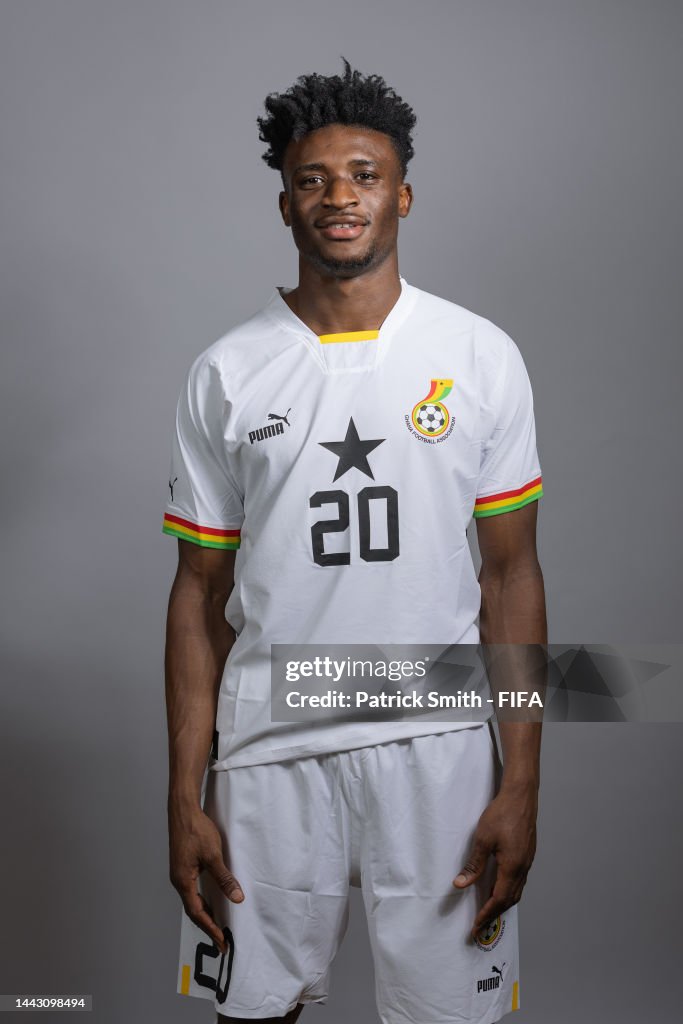 Mohammed Kudus Of Ghana Poses During The Official FIFA World Cup mohammed-kudus-of-ghana-poses-during-the-official-fifa-world-cup