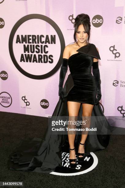 Becky G attends the 2022 American Music Awards at Microsoft Theater on November 20, 2022 in Los Angeles, California.