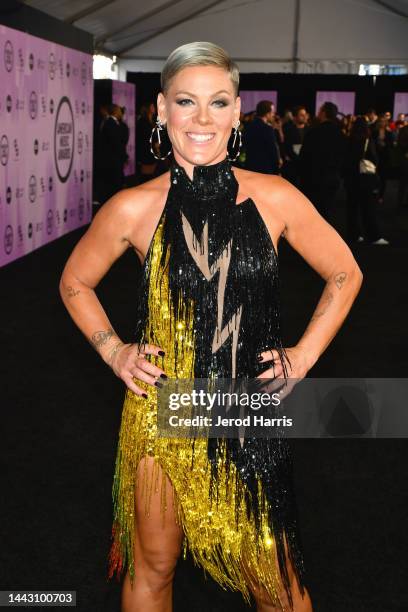 Nk attends the 2022 American Music Awards at Microsoft Theater on November 20, 2022 in Los Angeles, California.