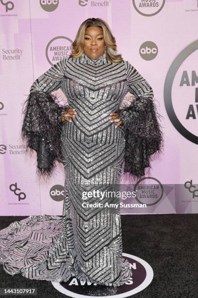 Yola attends the 2022 American Music Awards at Microsoft Theater on November 20, 2022 in Los Angeles, California.