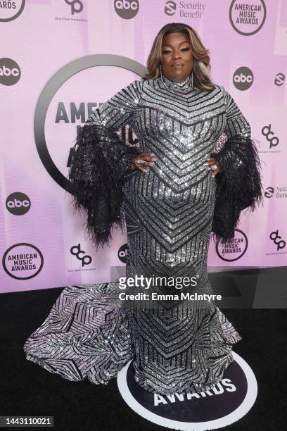 Yola attends the 2022 American Music Awards at Microsoft Theater on November 20, 2022 in Los Angeles, California.