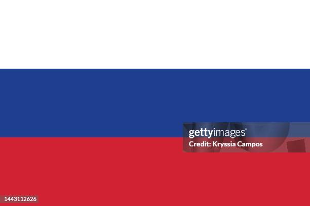 russian flag design - russian flag colors stock pictures, royalty-free photos & images