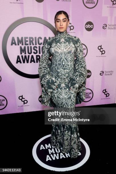 Lauren Jauregui attends the 2022 American Music Awards at Microsoft Theater on November 20, 2022 in Los Angeles, California.