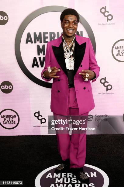 Kodak Black attends the 2022 American Music Awards at Microsoft Theater on November 20, 2022 in Los Angeles, California.