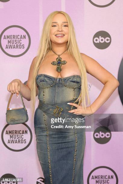 Kim Petras attends the 2022 American Music Awards at Microsoft Theater on November 20, 2022 in Los Angeles, California.