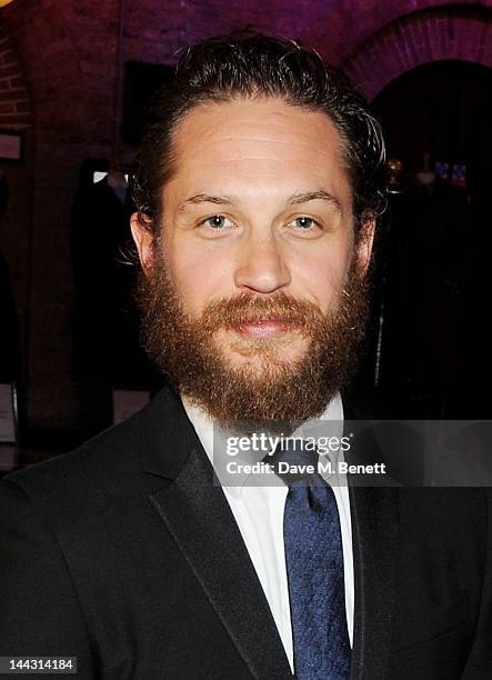 Actor Tom Hardy attends the British Academy Television Craft Awards at The Brewery on May 13, 2012 in London, England.