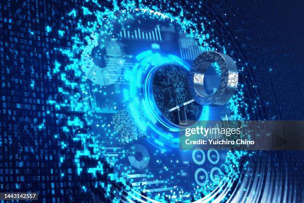 digital security key system on cryptography data protection - unlocking stock pictures, royalty-free photos & images