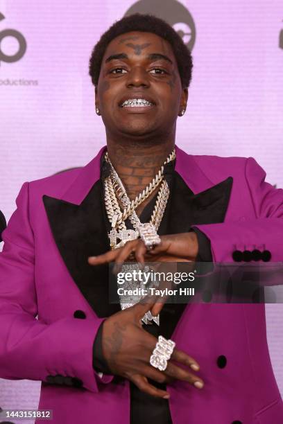 Kodak Black attends the 2022 American Music Awards at Microsoft Theater on November 20, 2022 in Los Angeles, California.