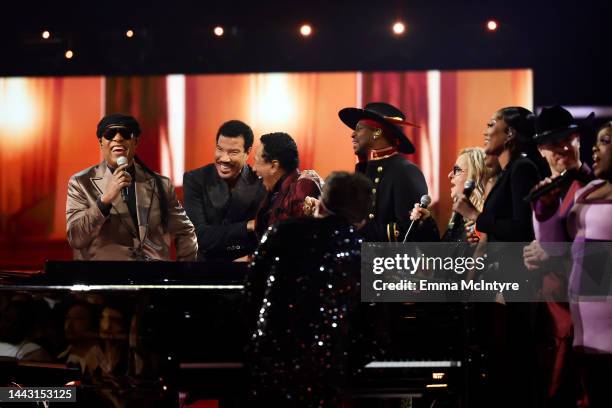 Stevie Wonder, Lionel Richie, Smokey Robinson, Jimmie Allen, Smokey Robinson, Melissa Etheridge, Ari Lennox, Muni Long, Dustin Lynch, Yola, and...