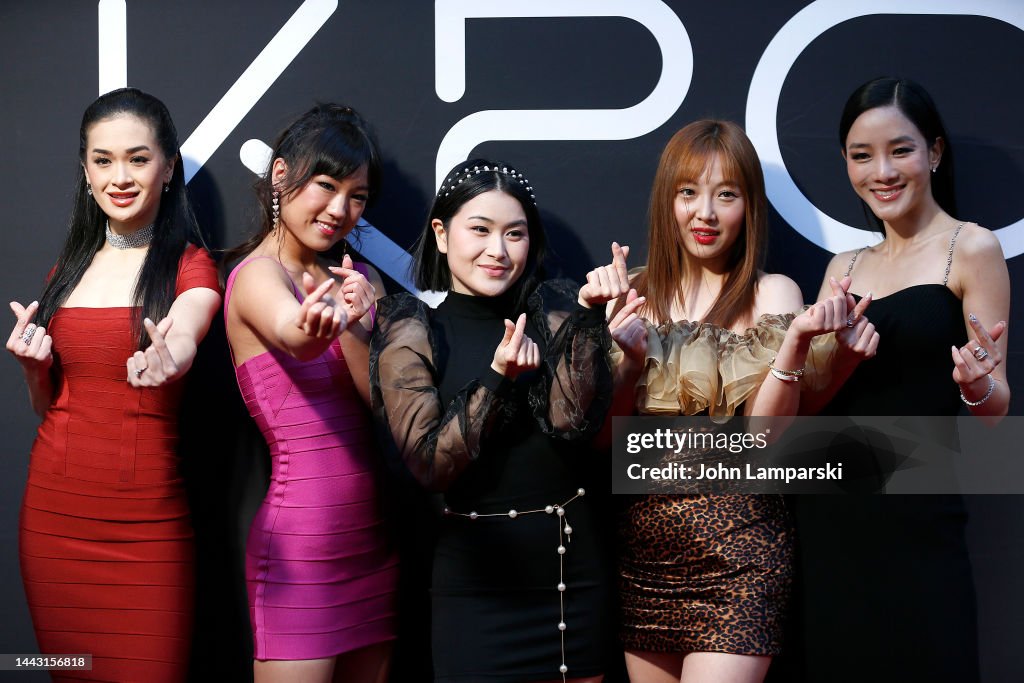 Julia Abueva, Kate Mina Lin, Amy Keum, Luna and BoHyung attend "KPOP