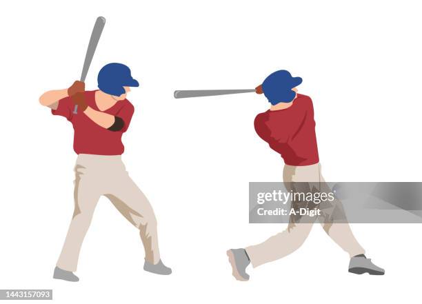 "batter up" -angebot - einen baseball schlagen stock-grafiken, -clipart, -cartoons und -symbole
